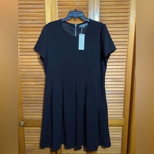 Jamby Black Skater Dress